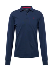 Hackett London Shirt Poloshirt navy/rot