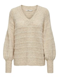 Svetr béžový melír