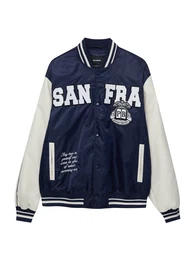 Jacke navy / wei
