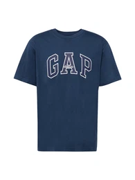 T-Shirt navy / dunkelblau / wei