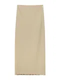 Khaki Dlouhé Sukně image