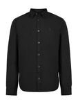 AllSaints Hemd 'HAWTHORNE' (GOTS) schwarz