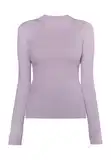 Ljubičasti Puloveri s Rol Ovratnikom image