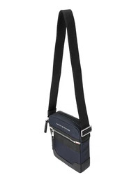 Tasche navy / rot / silber / wei