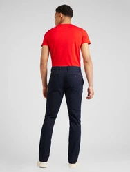 TOMMY HILFIGER Hose 'DENTON ESSENTIAL' nachtblau/feuerrot/weiß