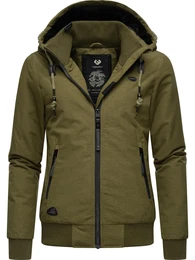 Zimní bunda 'Nuggie' olivová