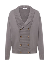 Strickjacke 'Torge' anthrazit