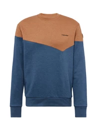 Sweatshirt 'Dotie' enzian / braunmeliert