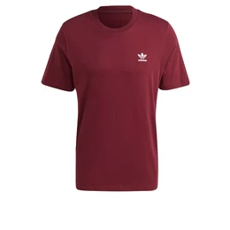 T-Shirt 'Trefoil Essentials' merlot / wei