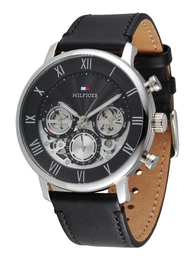 Uhr schwarz / silber