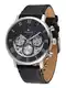 TOMMY HILFIGER Uhr schwarz / silber