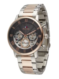 Uhr rosegold / rot / schwarz / silber
