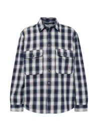 Jacke 'Mason' navy / wei