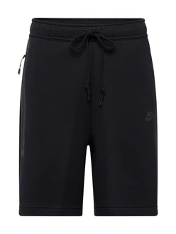 Nike Sportswear Shorts 'Tech Fleece' schwarz