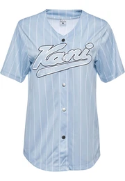 Bluza 'Varsity' plava / crna / bijela