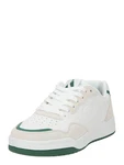 SKECHERS Sneaker hellbeige/dunkelgrn/wei