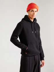 Superdry Sweatshirt Essential Logo Hoodie schwarz