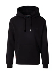 Superdry Sweatshirt Essential Logo Hoodie schwarz