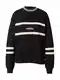 ELLESSE Sweater majica 'Marchi'  ecru/prljavo bijela / crna