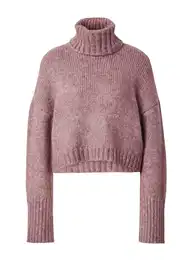 Svetr růžový melír