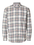 SELECTED HOMME Hemd 'Regowen' creme/navy/braun