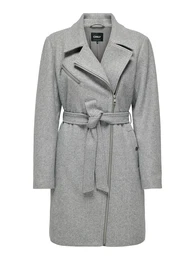 Přechodný kabát 'EMILY' šedý melír