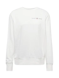GANT Sweatshirt Printed Graphic C-Neck weiß