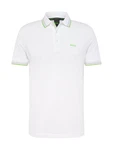 BOSS Poloshirt 'Paddy' hellgrau/grün/offwhite