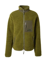 Fleecová mikina 'Alessio' zelená / olivová / světle zelená