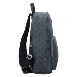 GUESS Rucksack 'Vezzola' schwarz/schwarzmeliert