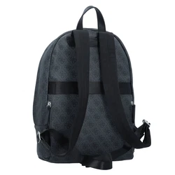 GUESS Rucksack 'Vezzola' schwarz/schwarzmeliert