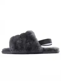 Pantofle 'Sleepy' tmavě šedá
