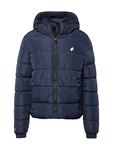 Superdry Steppjacke HOODED SPORTS PUFFR JACKET nachtblau/weiß