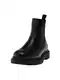 Pull&Bear Chelsea Boots schwarz
