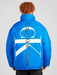 Calvin Klein Jeans Jacke Reversible 90s azur / greige / schwarz / weiß