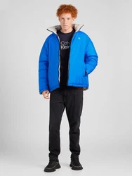 Calvin Klein Jeans Jacke Reversible 90s azur / greige / schwarz / weiß