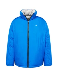 Jacke 'Reversible 90s' azur / greige / schwarz / wei