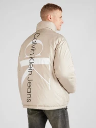 Calvin Klein Jeans Jacke Reversible 90s beige/limette/schwarz/weiß