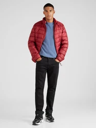 Gant Rundhalspullover Pique-Strickpullover jeansblau melange