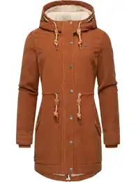Zimní parka 'Canny' hnědá