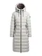 khujo Zimní kabát 'Simmie'  světle šedá / černá