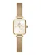 Daniel Wellington Analogna ura  zlata / off-bela