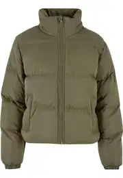 Urban Classics Zimní bunda olivová