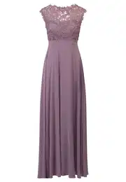Večernja haljina sivkasto ljubičasta (mauve)
