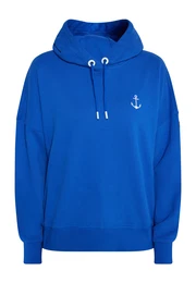 Sweater majica 'Eissegler' kraljevsko plava / bijela