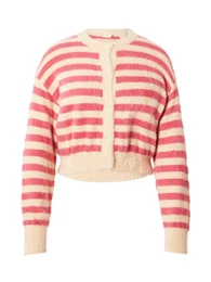 LEVI'S Kardigan 'Cat Cardigan' světle béžová / malinová