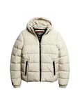 Superdry Steppjacke HOODED SPORTS PUFFR JACKET hellbeige
