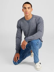 BLEND Pullover Bruton blaumeliert