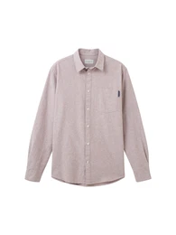 Hemd chamois / beigemeliert
