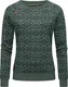 Ragwear Mikina 'Darria'  zelená / černá